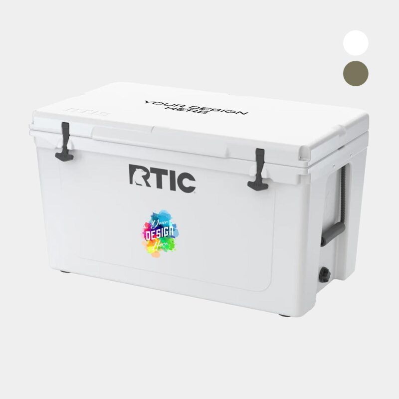 Custom 110 QT RTIC® Insulated Ultra-Tough Hard Cooler Ice Chest 35.5" x 20.25"