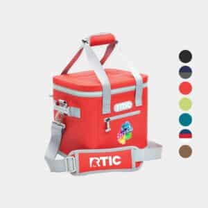 Custom 12-Can RTIC® Soft Pack Insulated Floating Cooler Bag 11" x 11"