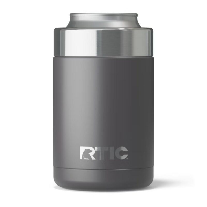 Custom 12 oz RTIC® Stainless Steel Insulated Can Cooler - 9