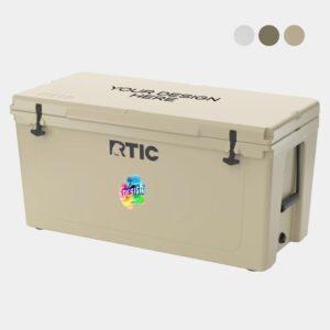 Custom 145 QT RTIC® Ultra-Tough Insulated Hard Cooler Ice Chest 41.75" x 17.25"