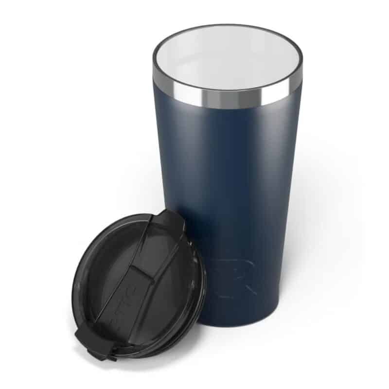 Custom 16 oz RTIC® Stainless Steel Ceramic Lined Essential Pint Tumbler - 2
