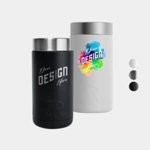 Custom 16 oz. RTIC® Stainless Steel Vacuum Insulated Craft Can Cooler