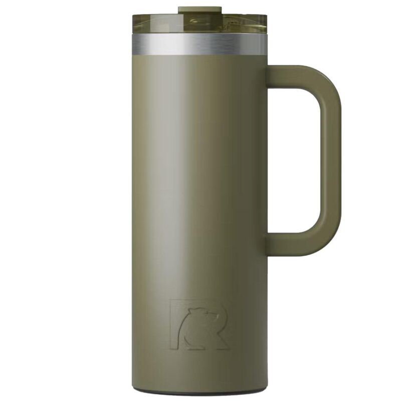 Custom 20 Oz RTIC® Stainless Steel 24-Hour Ice Retention Travel Mug - 7