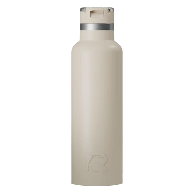 Custom 20 oz RTIC® Leak-Resistant Ceramic Lined Journey Water Bottle w/ Straw Lid - 3