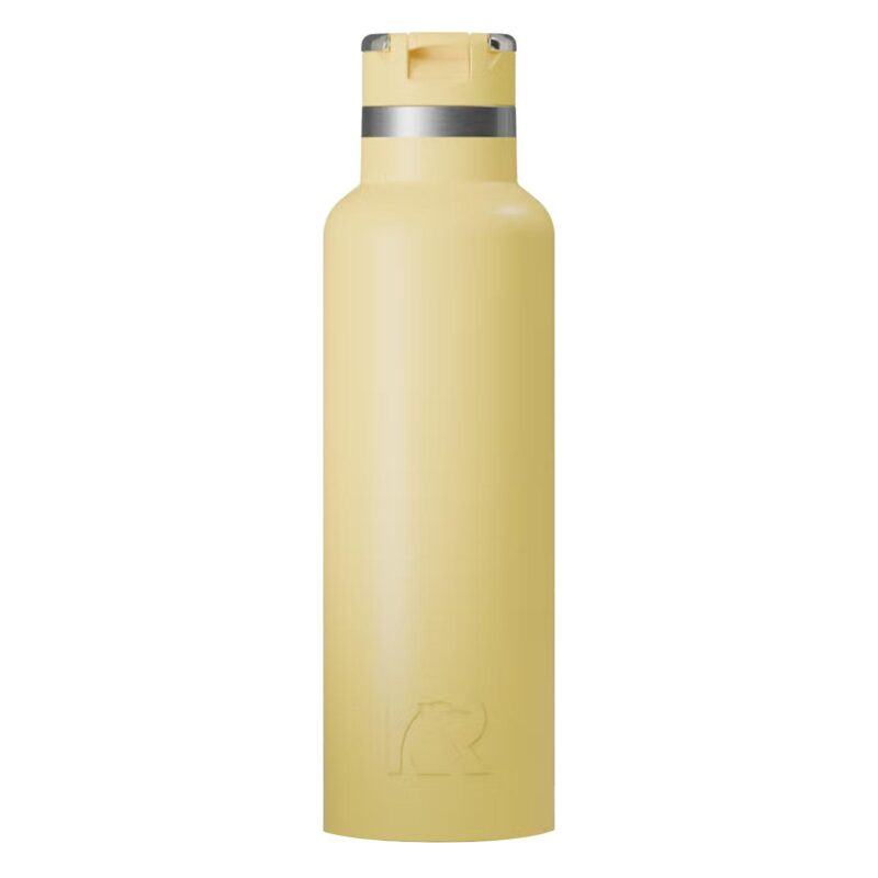 Custom 20 oz RTIC® Leak-Resistant Ceramic Lined Journey Water Bottle w/ Straw Lid - 4