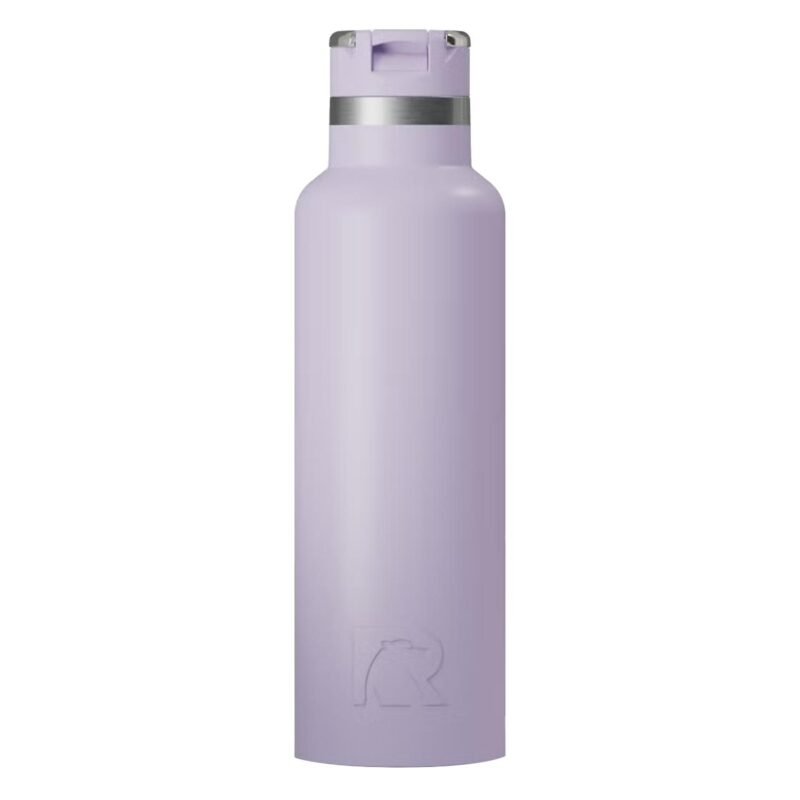 Custom 20 oz RTIC® Leak-Resistant Ceramic Lined Journey Water Bottle w/ Straw Lid - 6