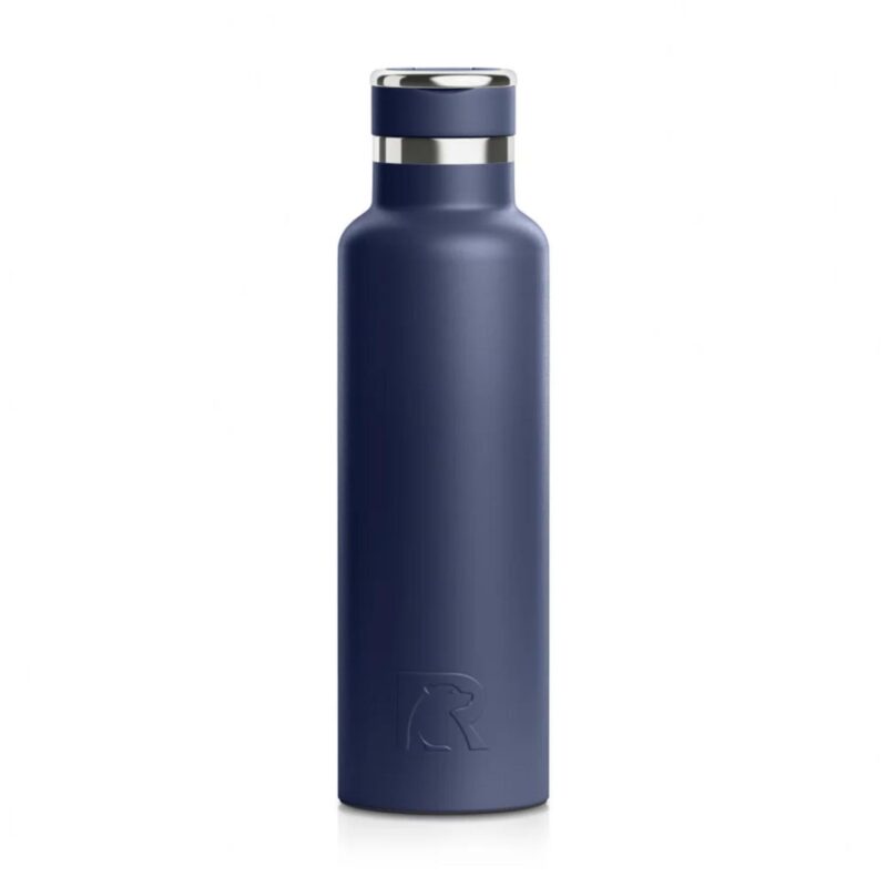 Custom 20 oz RTIC® Leak-Resistant Ceramic Lined Journey Water Bottle w/ Straw Lid - 8