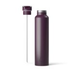 Custom 26 oz RTIC® Leak-Resistant Ceramic Lined Journey Water Bottle w/ Straw Lid - 1