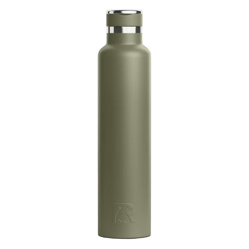 Custom 26 oz RTIC® Leak-Resistant Ceramic Lined Journey Water Bottle w/ Straw Lid - 2