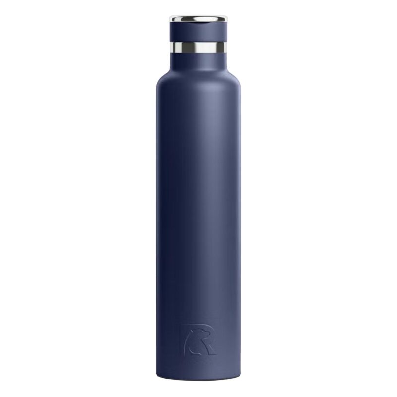 Custom 26 oz RTIC® Leak-Resistant Ceramic Lined Journey Water Bottle w/ Straw Lid - 8