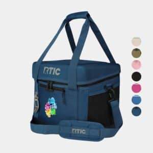 Custom 28-Can RTIC® Soft Pack Insulated Cooler Bag w/ Bottle Opener 13" x 12"