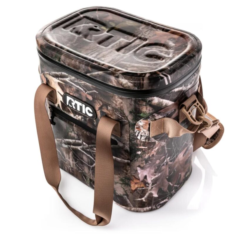 Custom 30-Can RTIC® Soft Pack Insulated Kanati Camo Cooler Bag 15.5" x 12.75" - 3