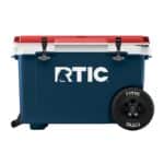 Custom 52 QT RTIC® Insulated Ultra-Light Wheeled Hard Cooler Ice Chest 29" x 18.75" - 1