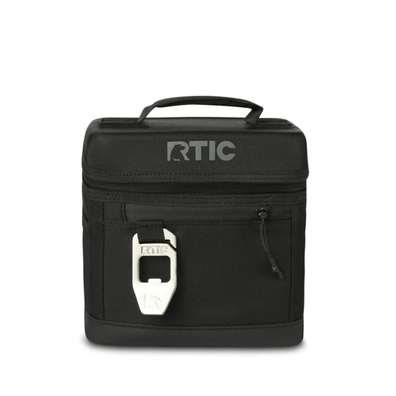 Custom 6-Can RTIC® Soft Pack Insulated Cooler Bag w/ Bottle Opener 8.5" x 7.5" - 5