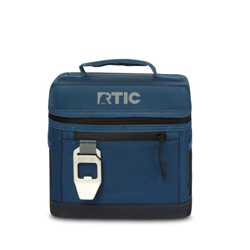 Custom 6-Can RTIC® Soft Pack Insulated Cooler Bag w/ Bottle Opener 8.5" x 7.5" - 6