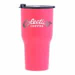 Custom Engraved RTIC 20 Oz. Pink Stainless Steel Tumblers