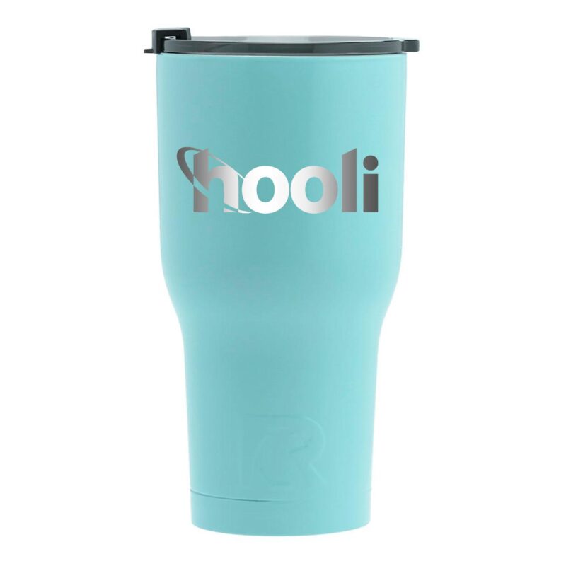 Custom Engraved RTIC 30 Oz. Teal Stainless Steel Tumblers