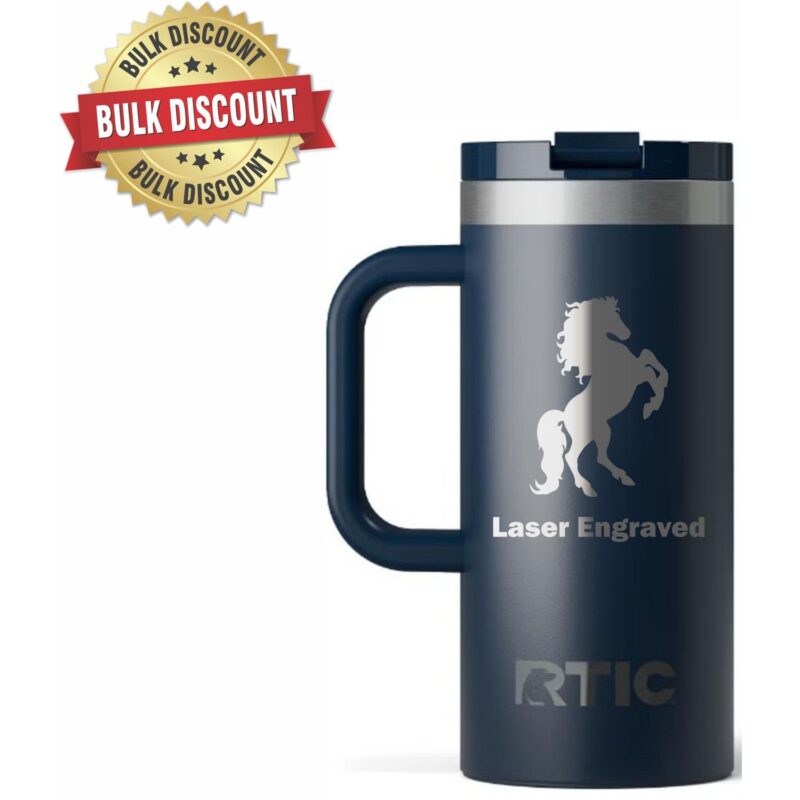 Custom Exclusive *** RTIC® 16 Oz Road Trip Travel Mug