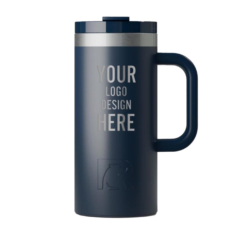 Custom Personalized RTIC 16 oz Road Trip Travel Mug - 3