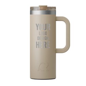 Custom Personalized RTIC 20 oz Road Trip Travel Mug