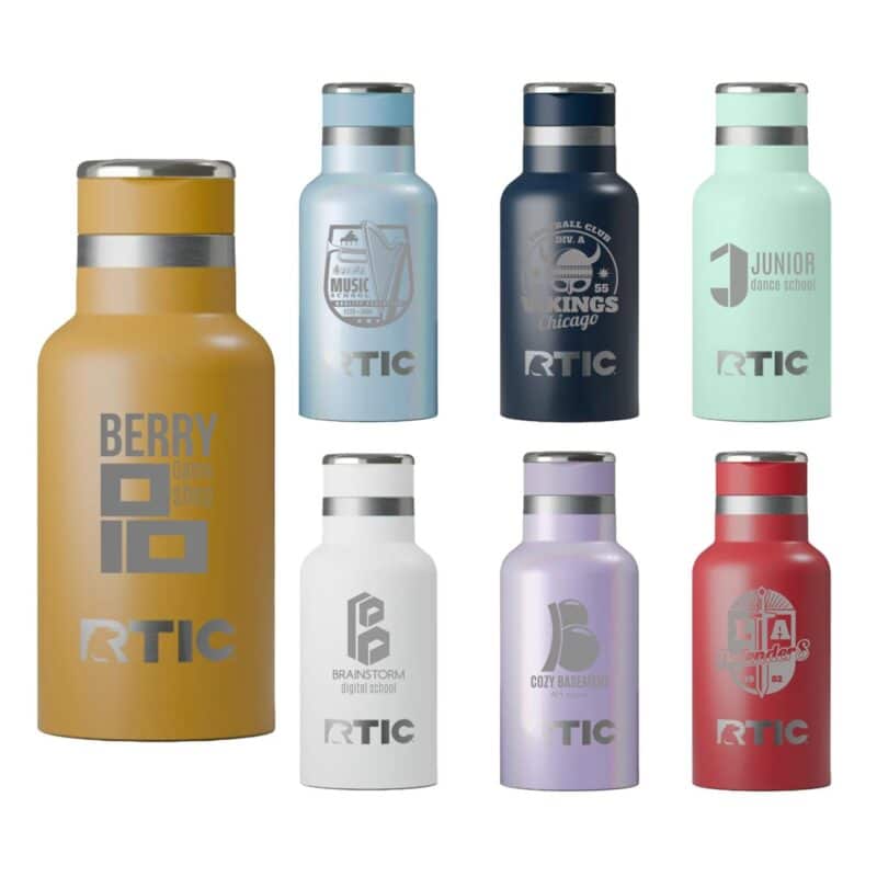 Custom RTIC 12oz Stainless Steel Ceramic-Lined Little Journey Water Bottles