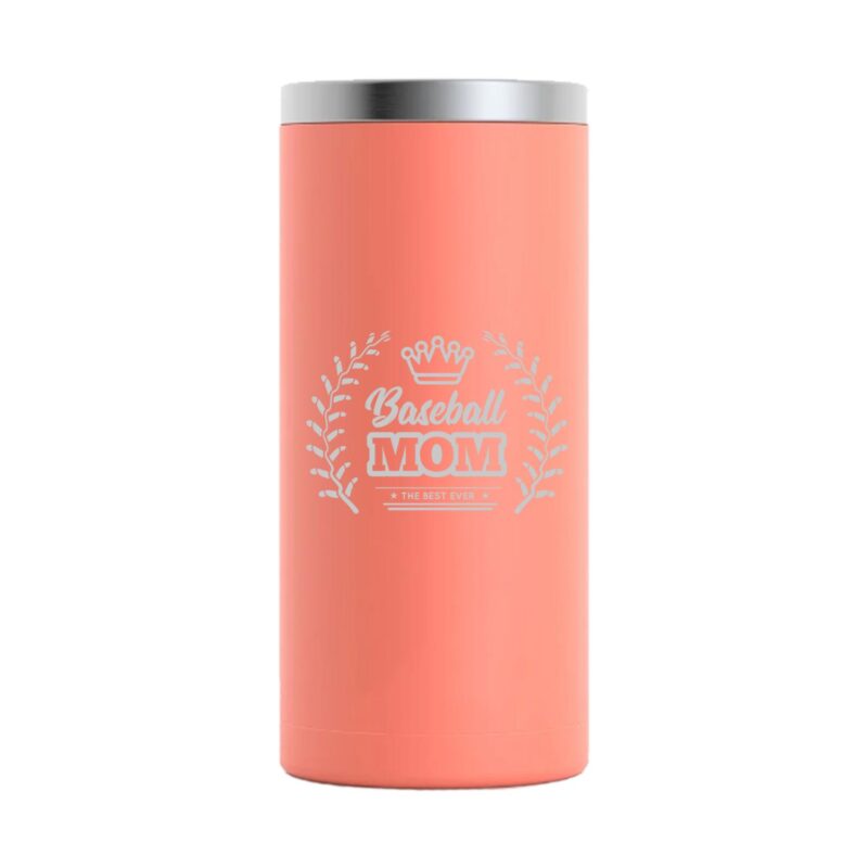 Custom RTIC 12oz. Stainless Steel Skinny Can Coolers - 4