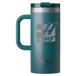 Custom RTIC 16oz Ringed Stainless Steel Ceramic Lined Travel Mug - 4