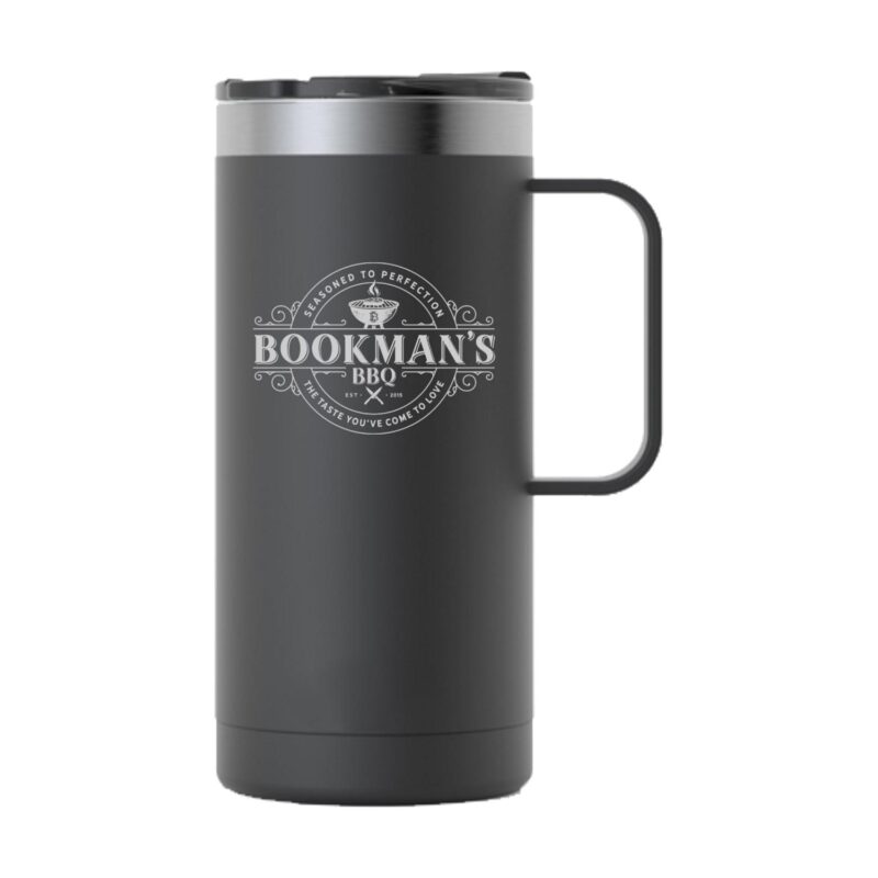 Custom RTIC 16oz. Ringed Stainless Steel Travel Mug - 2