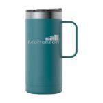 Custom RTIC 16oz. Ringed Stainless Steel Travel Mug - 4