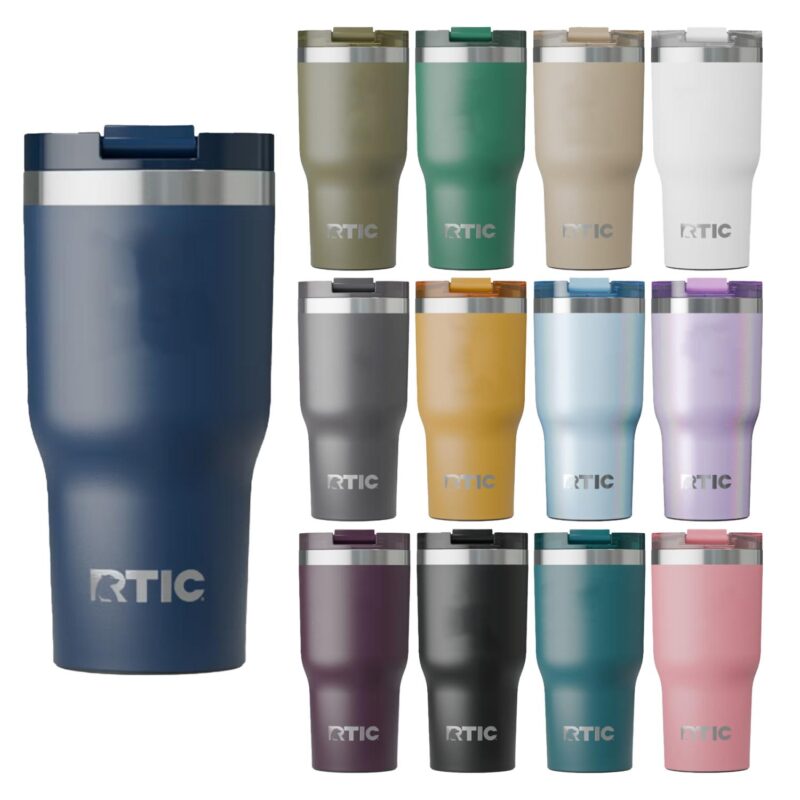 Custom RTIC 20oz Ceramic Lined Stainless Steel Tumbler - 1