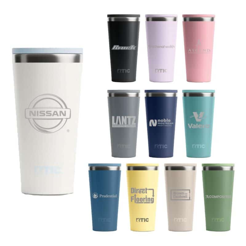 Custom RTIC 20oz Stainless Steel Ceramic-Lined Everyday Tumbler