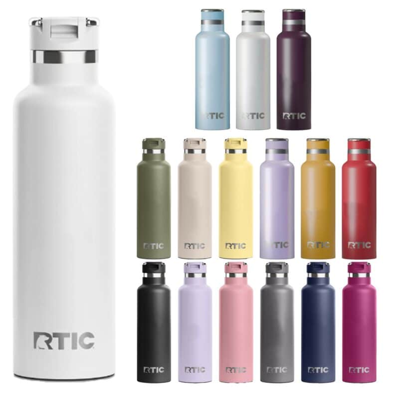 Custom RTIC 20oz Stainless Steel Ceramic-Lined Journey Water Bottles - 1