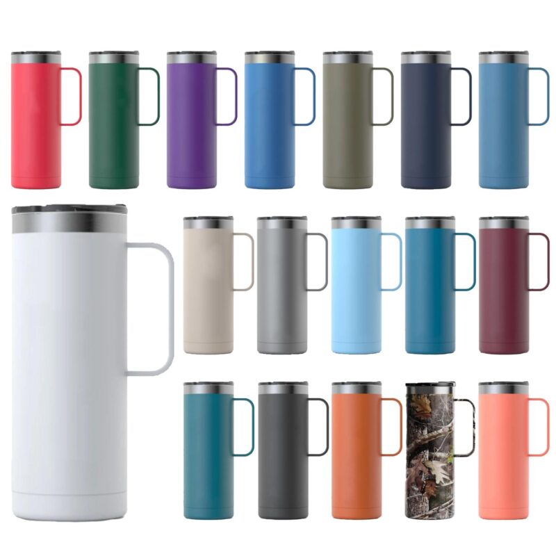 Custom RTIC 20oz. Stainless Steel Travel Mugs - 1