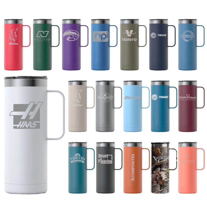 Custom RTIC 20oz. Stainless Steel Travel Mugs