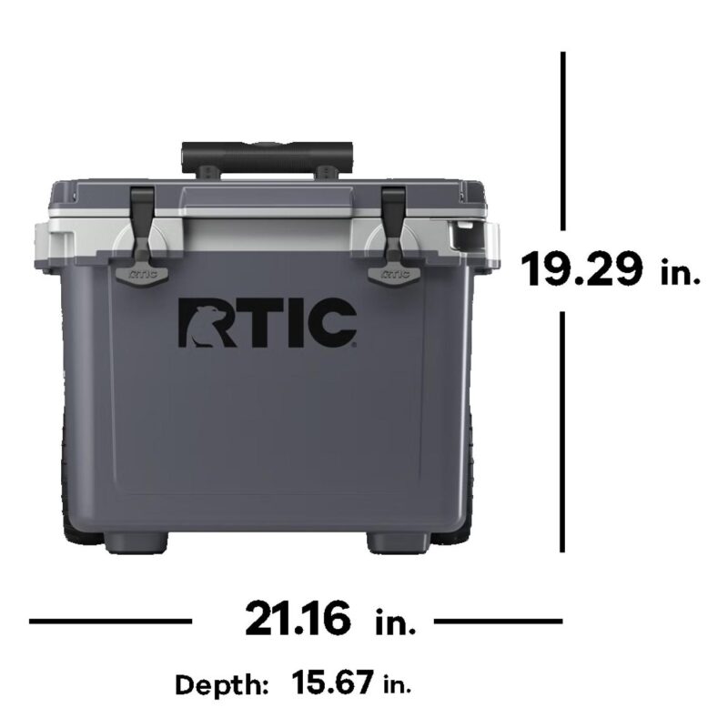 Custom RTIC 22 qt Ultra Light Cooler with Wheels - 1