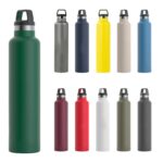 Custom RTIC 26oz Ringed Stainless Steel Water Bottles - 1