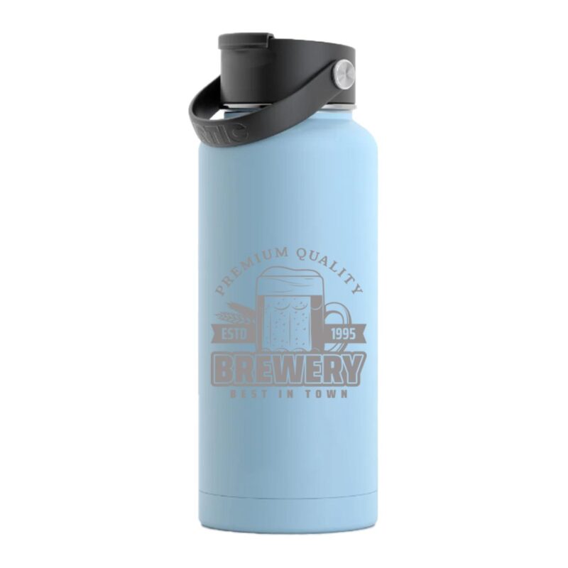 Custom RTIC 32oz Ringed Stainless Steel Bottles - 4