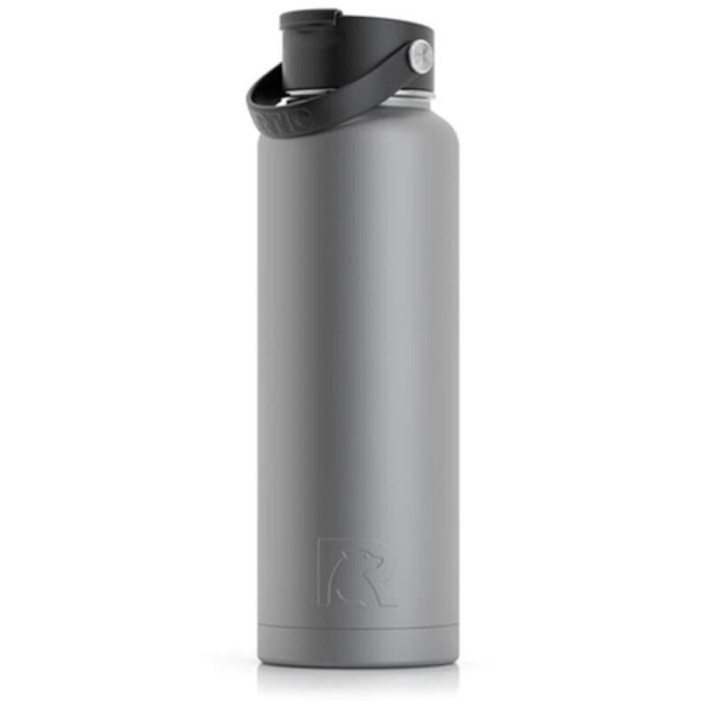 Custom RTIC 40 Oz. Graphite Gray Bottle
