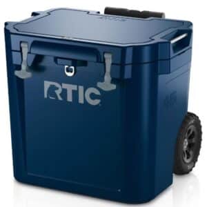 Custom RTIC 45 QT Ultra Tough Wheeled Cooler