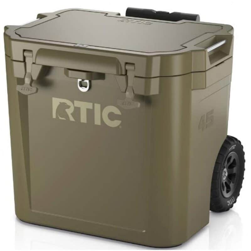 Custom RTIC 45 QT Ultra Tough Wheeled Cooler - 4