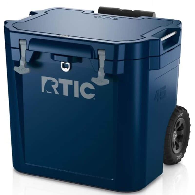Custom RTIC 45 QT Ultra Tough Wheeled Cooler