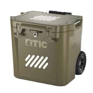 Custom RTIC 45 qt Wheeled Ultra Tough Cooler
