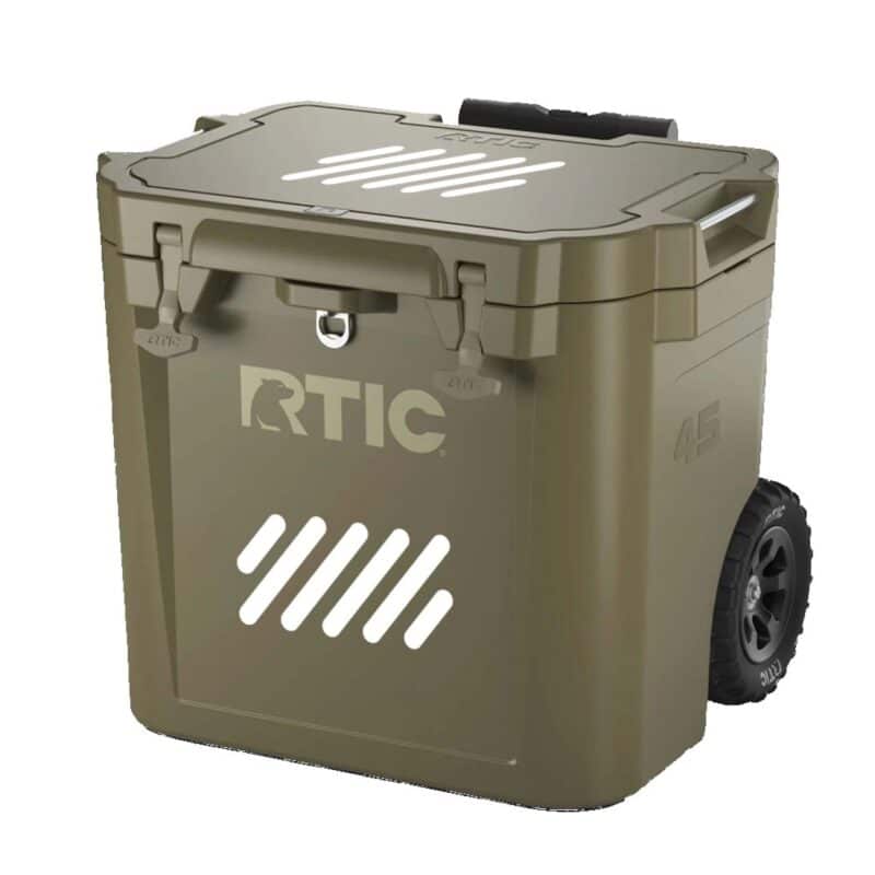 Custom RTIC 45 qt Wheeled Ultra Tough Cooler