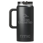 Custom RTIC 64oz Ringed Stainless Steel Ceramic Lined Travel Mug - 2