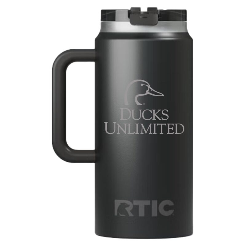 Custom RTIC 64oz Ringed Stainless Steel Ceramic Lined Travel Mug - 2
