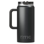 Custom RTIC 64oz Ringed Stainless Steel Ceramic Lined Travel Mug - 3