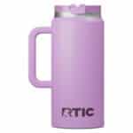 Custom RTIC 64oz Ringed Stainless Steel Ceramic Lined Travel Mug - 6
