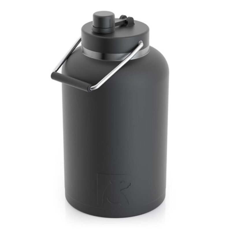 Custom RTIC Black Gallon Jug