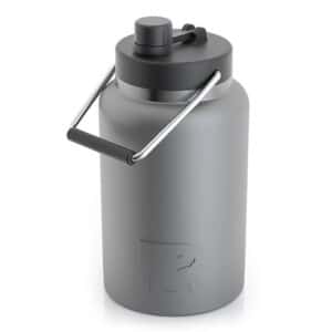 Custom RTIC Engraved Half Gallon Graphite Jug