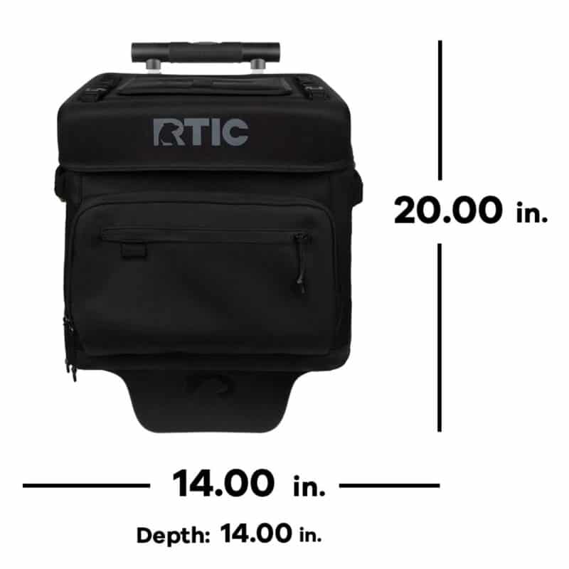Custom RTIC Everyday 40 Can Wheeled Cooler - 1